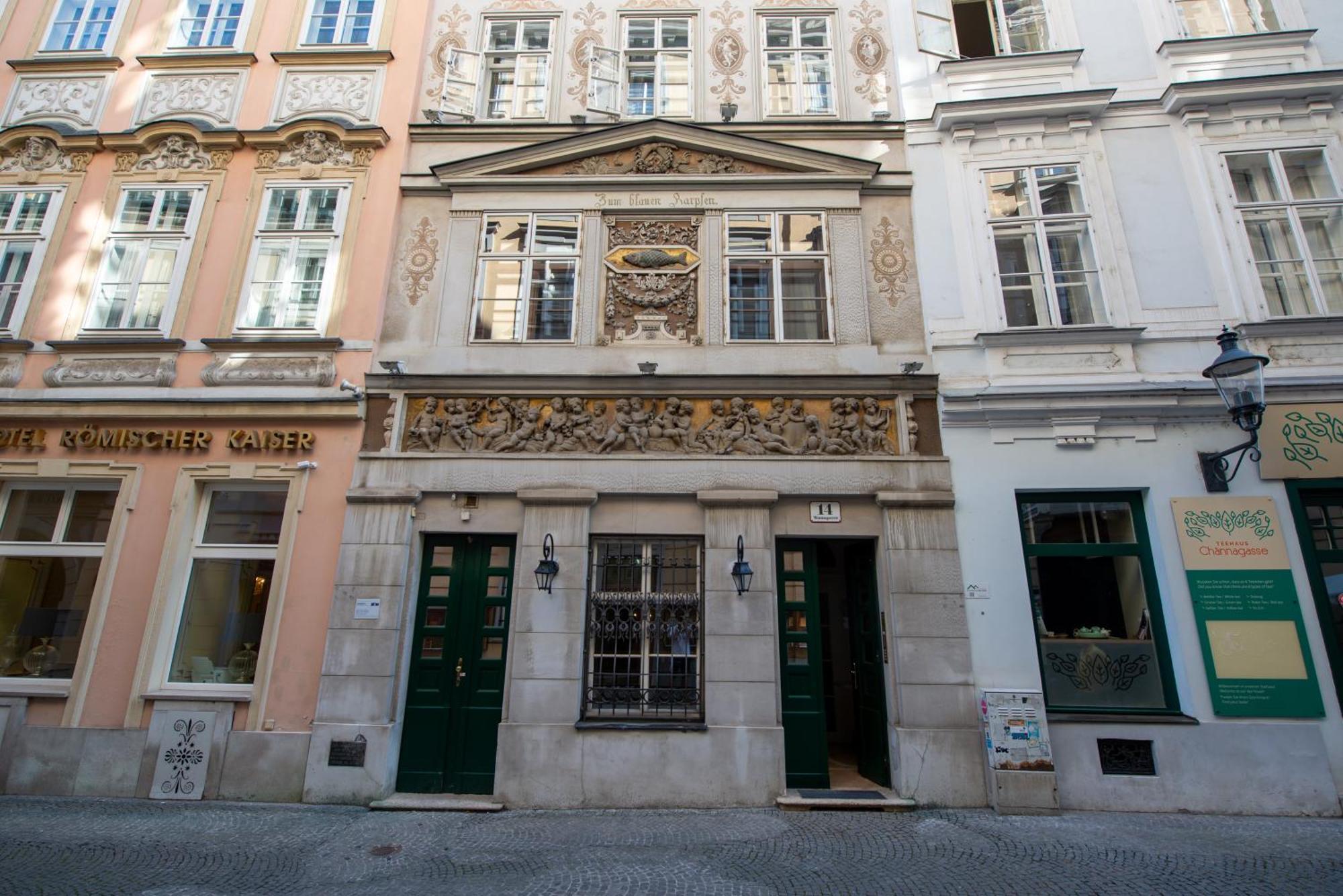 Zum Blauen Karpfen Apartment Vienna Exterior photo